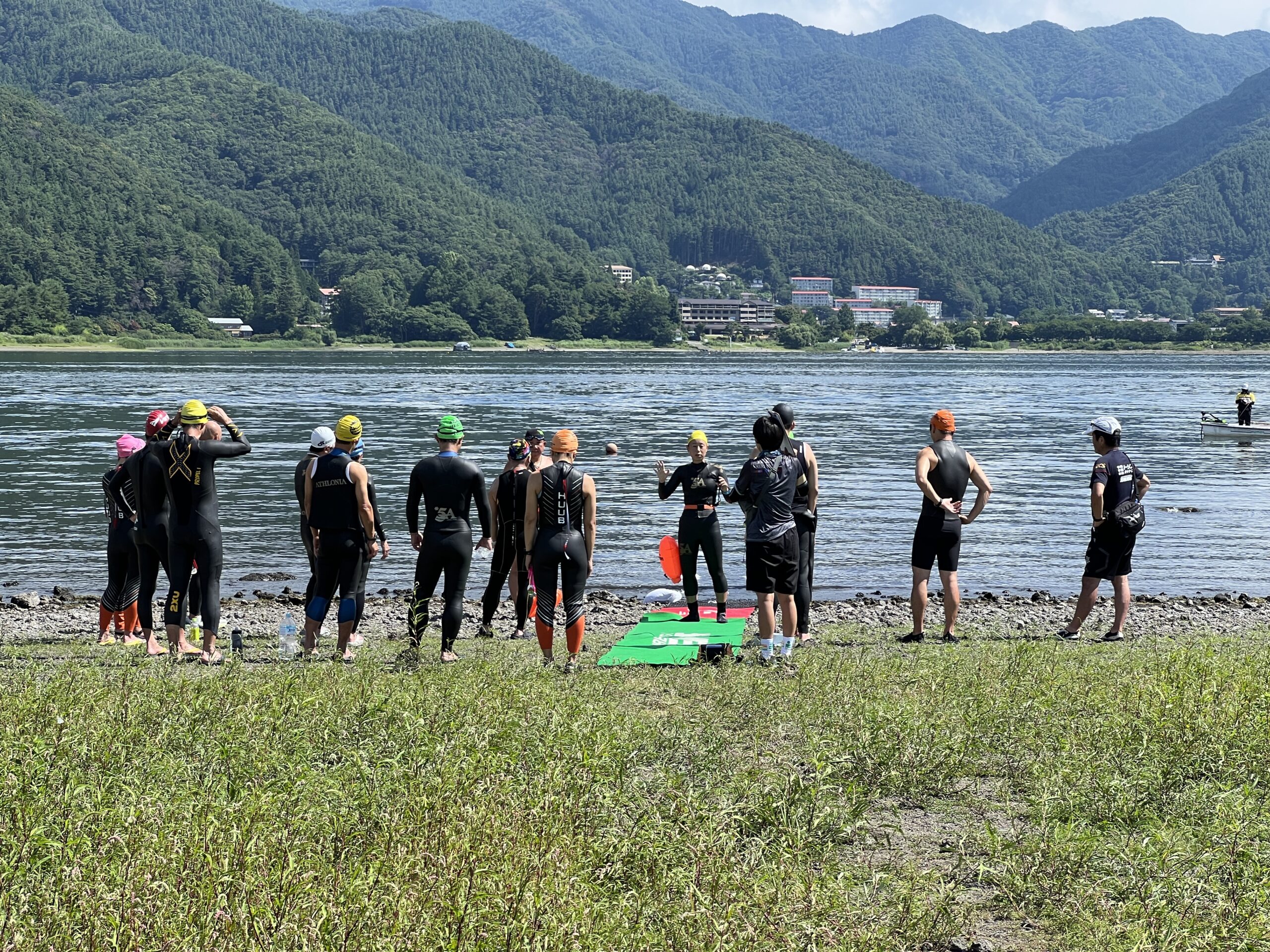 河口湖で試泳会を開催します！